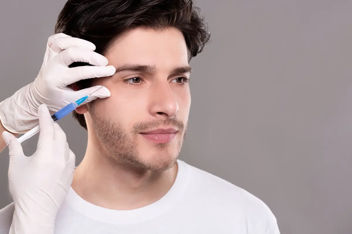 لیفت شقیقه با تزریق فیلر